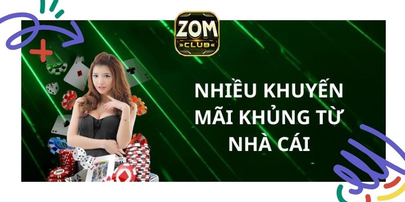 Khuyến mãi đa dạng tại nhà cái ZomClub